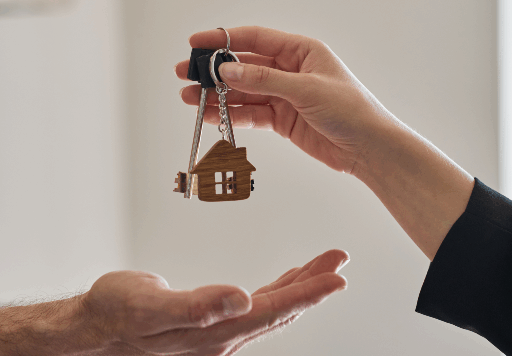 Suburban New Jersey home used for cash home buyer services